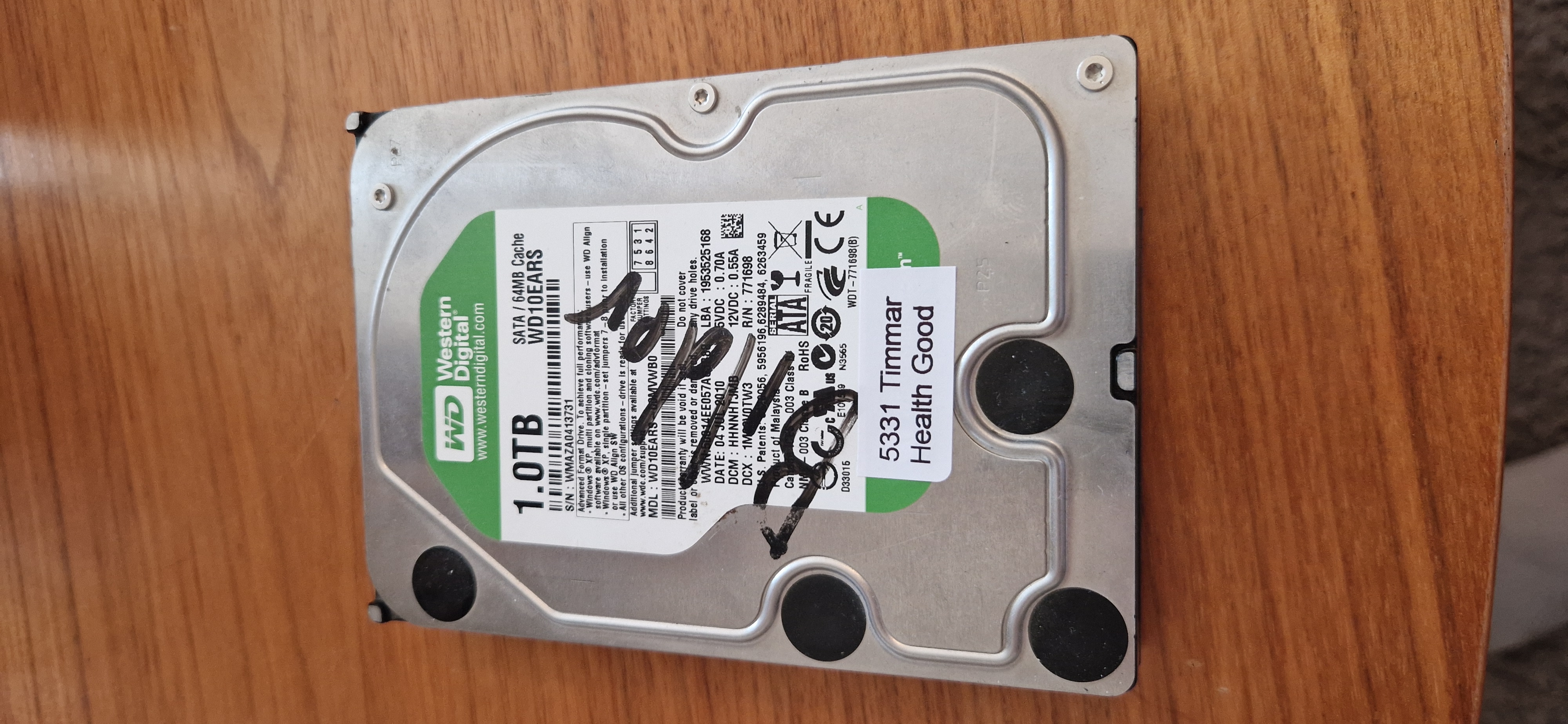 Western digital 1tb hdd
