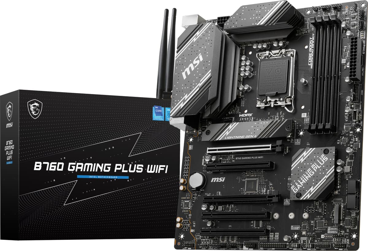 MSI B760 Gaming Plus WiFi – LGA1700 DDR5